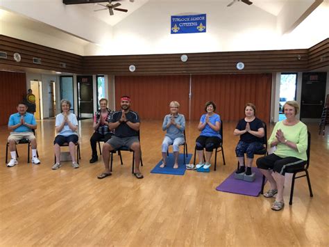 senior chair yoga certification training.